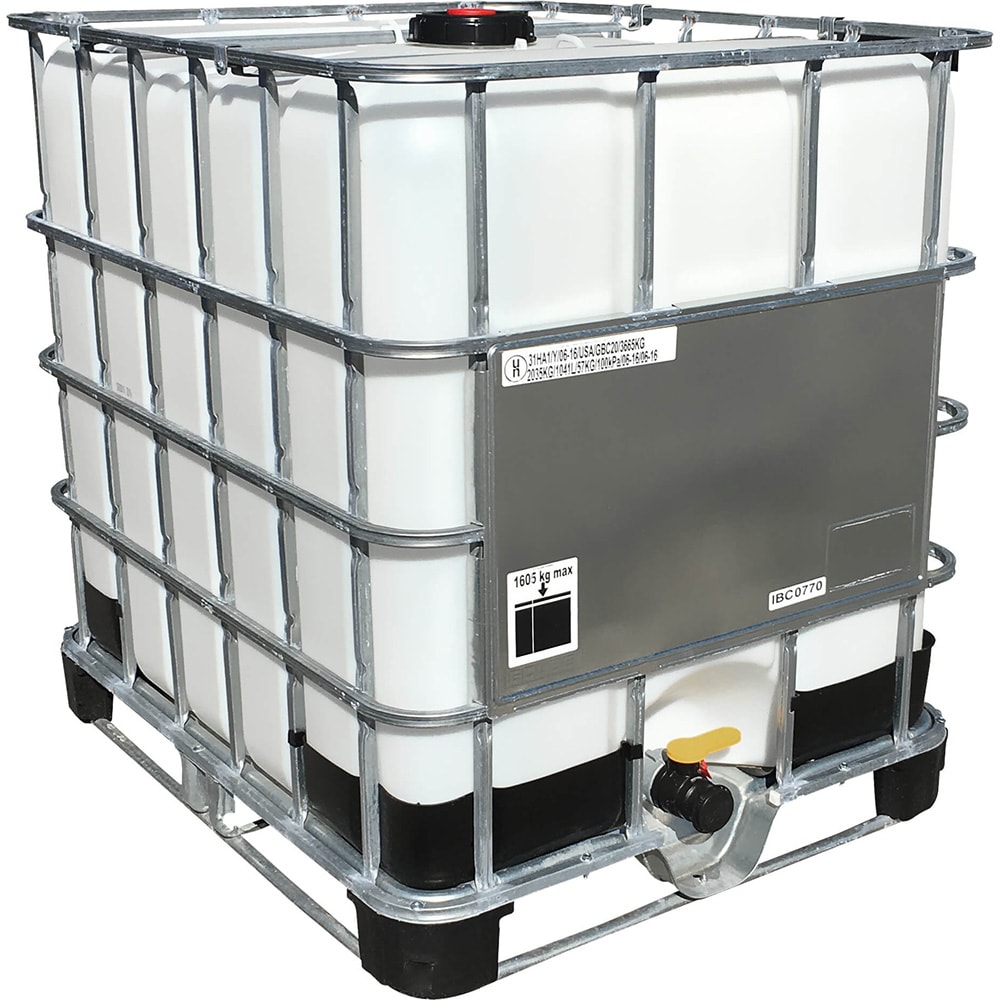 Tote Plastico con Base de Metal de 1,000 litros